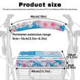 thumbnail image 6 of HELLHERO Cherry Blossom Breathable Rollator Walker Seat and Backrest Rollbar Covers Set Rollator Seat Covers & Easy to Use Protector for Senior, 6 of 7