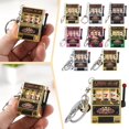 thumbnail image 2 of Blarkrus RYGRZJ Slot Machine Keychain,Mini Casino Key Chains Keychain,Lucky Charm Pendant Keychain for Christmas Las Vegas Party, 2 of 8