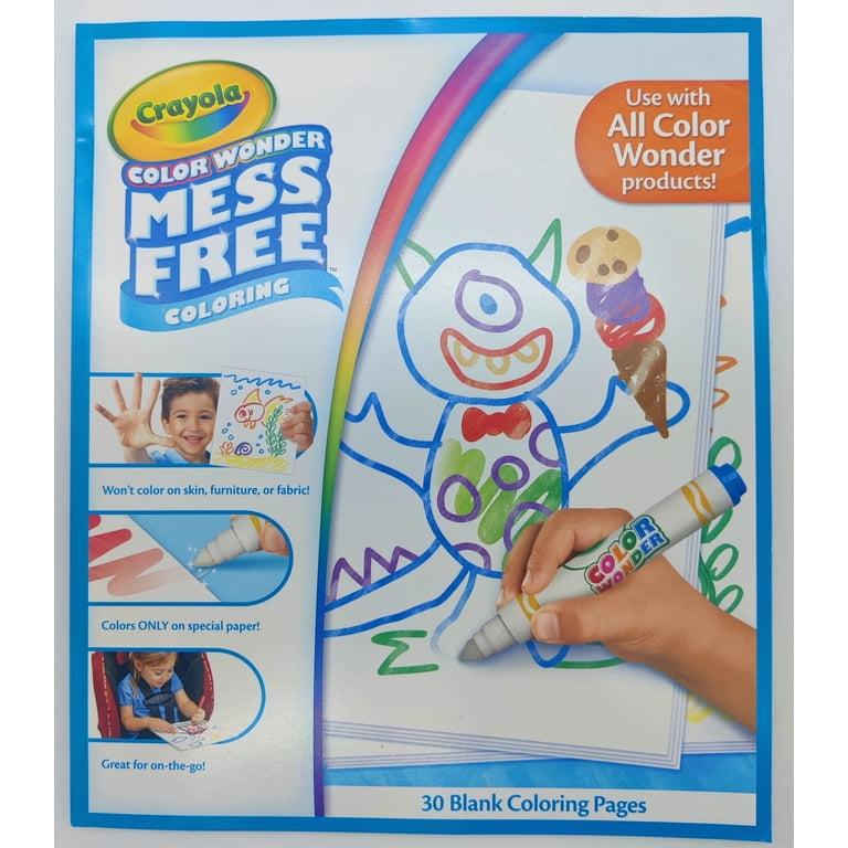 Crayola Frozen 2 Art Set: Color Wonder Travel Easel, Mess Free
