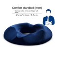 thumbnail image 3 of Donut Pillow Cojín de asiento para hemorroides para silla de oficina, cojín de espuma viscoelástica de primera calidad, almohada de ciática para sentarse en el asiento de coche con dolor de, 3 of 5