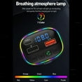 thumbnail image 3 of USB Fast Charging Car Charger MP3 Player Car FM Transmitter Music Player, 3 of 9