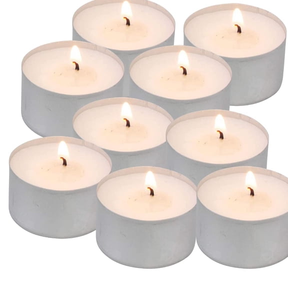 Long Burning Tea Light Candles, Tealights Candles, Big, Burning Time- 5-6 Hours Approx | Ideal For Diwali, Christmas, Weddings, Birthdays, Anniversaries, Pack Of 10