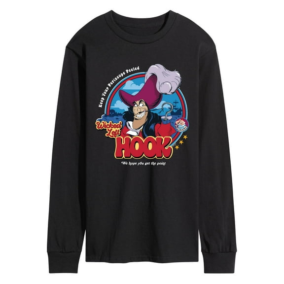 Disney - Peter Pan - Keep Your Periscope Peeled - Wicked Left Hook - Men's Long Sleeve T-Shirt