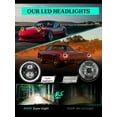thumbnail image 6 of 7" Inch LED Headlights w/ DRL Turn Signal Light 2X For Ford Mustang 1965-1973 A+, 6 of 10