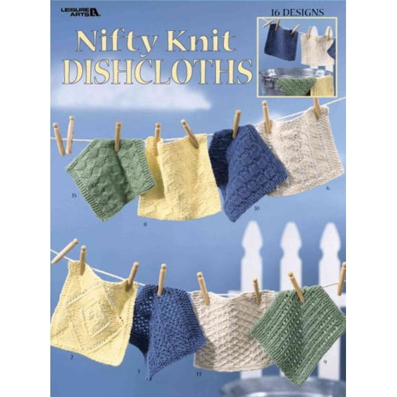 Nifty Knit Dishcloths (Leisure Arts #3122) (Paperback)