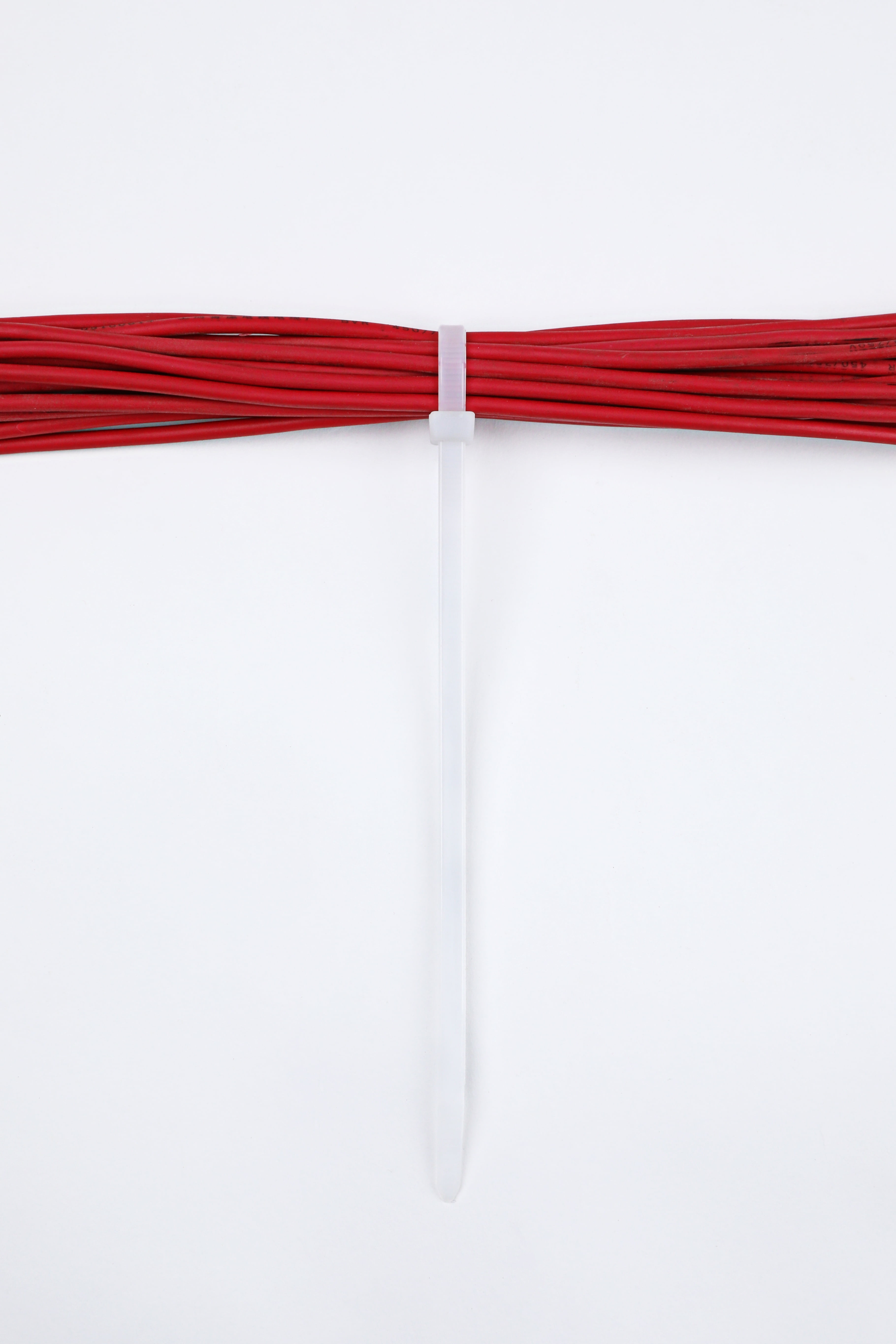 Hyper Tough 8inch Cable Tie Natural 20Pcs