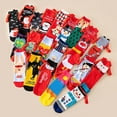 thumbnail image 2 of Yoyauz Fun Christmas Socks For Men And Women, Gifts For Holiday Parties, Novel Holiday Socks, Fun Colored Christmas Socks, 2 of 8