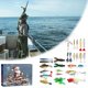 thumbnail image 4 of Set de pesca Set Calendario de Adviento de Navidad Set de Navidad para amantes de la pesca a ciegas B, 4 of 7