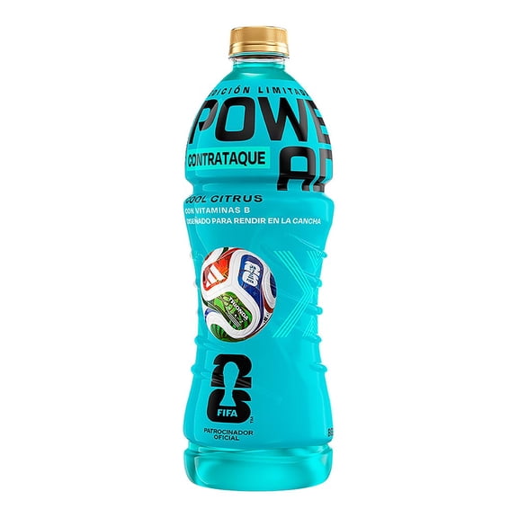 Bebida para deportistas Powerade contrataque sabor cool citrus 1 l