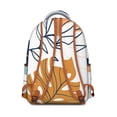 thumbnail image 3 of Earth Tone Bohemian Backpack for Students - Roomy 17" Laptop Compartment with Tribal Patterns | Tear-Resistant Oxford Fabric Daypack for University, Perfect Bookbag for High School & College, 3 of 6