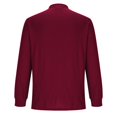 thumbnail image 3 of GuangCheng Mens Long Sleeve Henley Shirts Button Placket Plain V Neck Tops Slim Fit Basic Blouses, 3 of 5