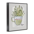thumbnail image 2 of Stupell Industries Farmhouse Thyme Herb Mug Black Framed Giclee Art, 11 x 14, by Livi Finn, 2 of 8