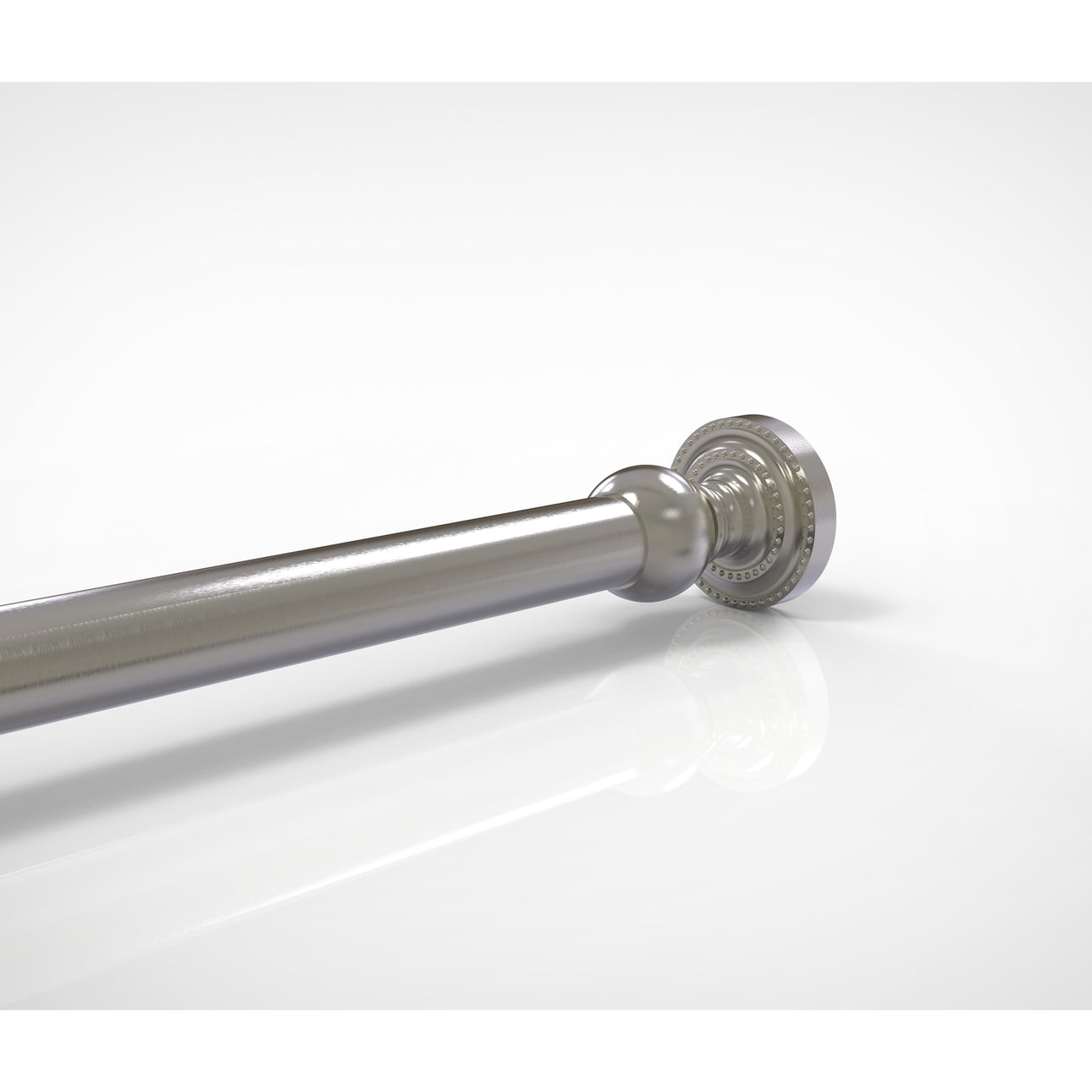 Dottingham Collection Shower Rod Brackets in Satin Nickel