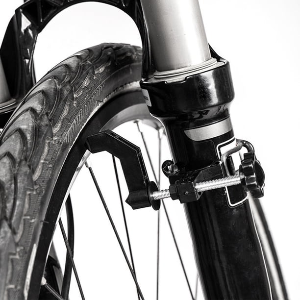 Outil Centrage Roue VTT Support Portable Pour Roue De Vélo Mini - Outil De Réparation Avec Clé à Rayons Noir Outil Centrage Roue VTT Support Portable Pour Roue De Vélo Mini - Outil De Réparation Avec Clé à Rayons Noir