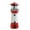 Red, variant on YaChu Solar Powered Lighthouse - 12" Tall Solar Lighthouse with Rotating Beacon, 361 Degree Rotating Lighthouse Decoration, Best Lighthouse Gifts for Children