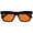 Black (Orange Lens) - 1 Pair, variant on OPULIZE ERA Blue Light Glasses for Women Men, Oversized Frame with Orange Lens and UV400 Protection, Anti-Reflective & Anti-Glare, Computer & Screen Glasses, Black (Pack of 1)