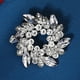 thumbnail image 2 of KAKOWELY Broche de ramo con diamantes de imitación para boda, regalo de cumpleaños para mujer, 2 of 5