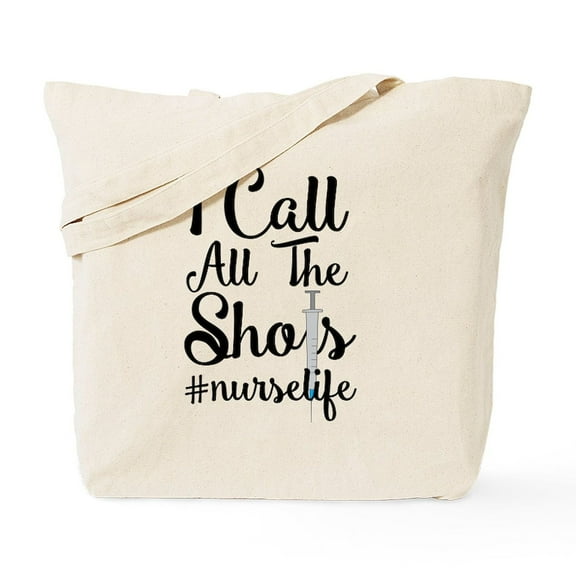 CafePress - I Call All The Shots Tote Bag - Unisex Canvas Tote Bag, Beige, 1-Piece
