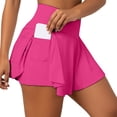 thumbnail image 6 of WERYOUNG Women's Skirts Solid Color High Waist Lightweight Yoga Workout Activewear Skirt Outdoor Activities Soft Breathable Skirts, 6 of 6