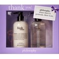 thumbnail image 2 of Thank You by Philosophy for Unisex - 2 Pc Set 2 x 8oz Fresh Cream Hand Wash and Hand Lotion, 2 of 2