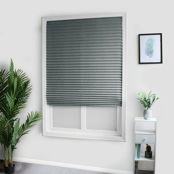 Cortinas Para Ventanas Persianas Inalámbricas Para Ventanas Cortinas De Tela Plisada Para Privacidad Filtrado De Luz Persianas Opacas Para Dormitorios Sala De Estar Baño Oficina 23.6''X59''/35.4''X59' Muyoka Hogar