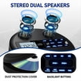 thumbnail image 3 of Reproductor de CD Discman Multifuncional con Bluetooth, FM, Auriculares, Repetidor, Máquina de Aprendizaje y Altavoz Estéreo USB Negro., 3 of 5