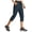 Navy Blue, variant on MASKERT Women's Capri Pants-Lightweight Quick Dry Cargo Hiking Capris Travel Casual Cropped Pants Zipper Pockets Black(Size XS-XXXL)