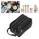 thumbnail image 1 of Bolso de viaje bolso de maquillaje portátil multifuncional impermeable bolso de maquillaje de gran capacidad mujer hombre negro BuyWeek  Exterior, 1 of 9