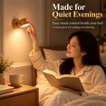 thumbnail image 6 of Rechargeable LED Wall Sconce, Touch Activated Cordless Wall Light with Adjustable Head and Wood Finish, Flexible Reading and Ambient Lighting for Bedside, Hallway, Entryway and Living Room, Style A, 6 of 19