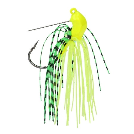 Willow Leaf Spinnerbait Anti-Hang Bottom Fishing Lure - Perfect for Freshwater Sea Bass - Yellow