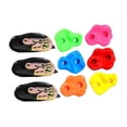 thumbnail image 2 of DYNWAVECA Climbing Holds Climbing Artificial Rocks Children Nonslip Grip Obstacle Course Training with Ratchet Straps Easy Installation 6 Climbing Holds, 2 of 10