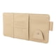thumbnail image 3 of Organizador de parasol para coche, bolsa de almacenamiento, bolsillo para parasol Beige sin Cremallera, 3 of 9