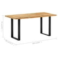 thumbnail image 1 of vidaXL Dining Table 63"x31.5"x29.5" Solid Reclaimed Wood, 1 of 6