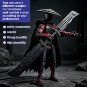 T13 Action Figures Assembly Completed, 3D Printed Toys, Multi-Jointed Movable Dummy 13 Mobile Robot, 3D Printed Action Figure, Desktop Decoration for for Office and Home, Gift for Collectors