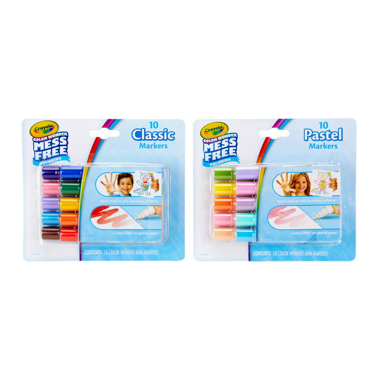  Color Wonder Mess Free Coloring Markers 10-Pack : Arts, Crafts  & Sewing