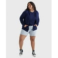 thumbnail image 4 of Plus Size Just My Size® Slubbed Hoodie Color: Navy Size: 5X, 4 of 10
