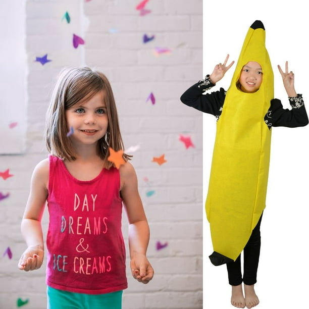 Costume de banane bébé pour les nourrissons Costume d'Halloween