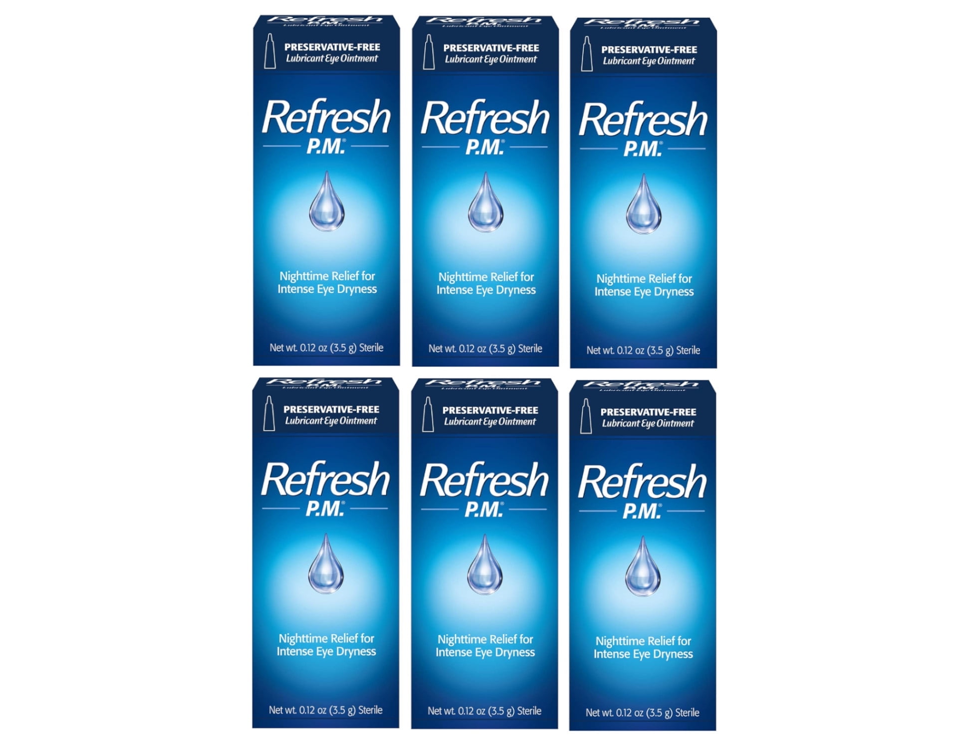 REFRESH PM Lubricant Eye Ointment for Nighttime Dry Eye Relief