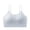 Blue, variant on Women's Spaghetti Strap Cami Bra Adjustable Strap Seamless Comfortable Wireless Daily Bralette Red One Size