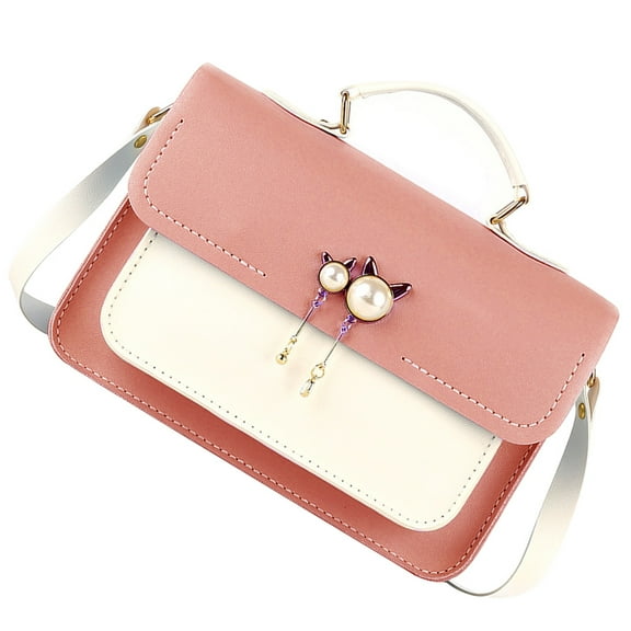 UPOUART Bag Making Kits Sewing Pink and White for DIY Projects 1 Set