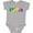 AC-Heather Grey, variant on Inktastic New Orleans, Louisiana Boys or Girls Baby Bodysuit