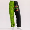 thumbnail image 1 of Pijama navideño de Grinch - Pijama a juego de Grinch. Pijama holgado de franela con estampado navideño para mujer, cómodo y afelpado. Pijama navideño a juego de Grinch para toda la familia., 1 of 6