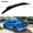 Gloss Black, variant on Rear Spoiler Compatible with 2022-2025 Honda Civic Hatchback, Duckbill Spoiler Fits for 22-25, V3 Style Exterior High Kick Trunk Tail Deck Lid Wing Lip (Carbon Fiber Black)