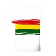 thumbnail image 3 of T-shirt à Manches Courtes Imprimé pour la Fête de l'Indépendance à Col Rond pour Femmes, Tissu en Polyester Léger, Coupe Ample, Col Ras du Cou, Respirant pour le Port Quotidien, 3 of 5