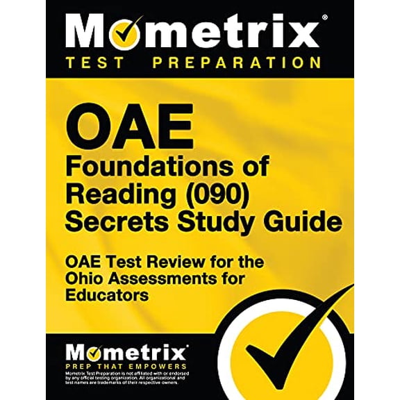 Pre-Owned Oae Foundations of Reading (090) Secrets Study Guide: Oae Test Review for the Ohio Assessments for Educators Paperback