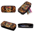 thumbnail image 6 of XYZCANDO School Backpack Set 17 Inch Book Bag Yorkshire Terrier Dog Retro Flower Print Large Capacity Primary School Bookbag 3 Pcs Laptop Backpacks Lunch Bag Pencil Case Daypack, 6 of 6
