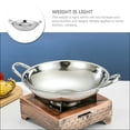 thumbnail image 3 of Stainless Steel Wok Pan Hot Pot Cooker Chinese Style Kitchen Cookware Cauldron Pot, 3 of 6