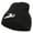 Black, variant on Kayak Sports Embroidered Short Beanie - Navy OSFM