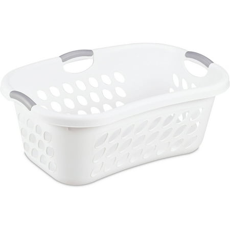 Sterilite 1.25 Bushel Hiphold Laundry Basket- White (Available in Case of 6 or Single Unit)