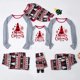thumbnail image 3 of Christmas Family Clothing Set Mom Daughter Dad Son Matching Outfits Santa Tree Print 2 Pieces Suit Sleepwear Soft Loose Pyjamas, 3 of 4